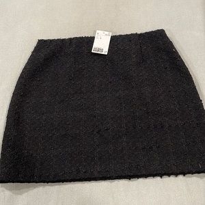 Brand New H&M Tweed Skirt, Size 8